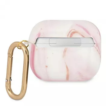 Guess GUA3UNMP Θήκη AirPods 3 Ροζ Marble Collection