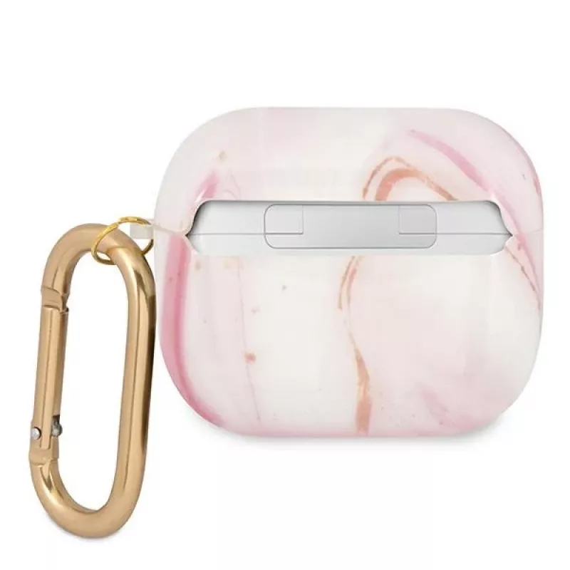 Guess GUA3UNMP Θήκη AirPods 3 Ροζ Marble Collection