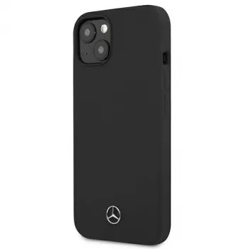 Mercedes-Benz Silicone Line Σκληρή Θήκη για Apple iPhone 13 mini 5,4 ίντσες - Μαύρη