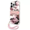 Guess Camo Strap Collection Σκληρή Θήκη για Apple iPhone 13 Pro / iPhone 13, Ροζ