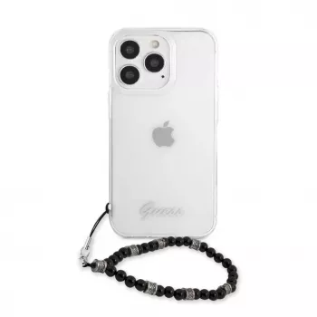 Guess GUHCP13LKPSBK Black Pearl Σκληρή Θήκη για Apple iPhone 13 Pro / 13 6,1 ίντσες Διάφανη