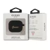 Guess GUA3LSCHSK Θήκη AirPods 3 μαύρη σιλικόνης Charm Heart Collection