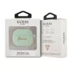 Guess GUA3LSCHSN Θήκη AirPods 3 πράσινη σιλικόνης Charm Heart Collection