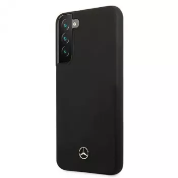 Mercedes-Benz MEHCS22MSILBK Σκληρή θήκη σιλικόνης για Samsung Galaxy S22+ (SM-S906) - μαύρη