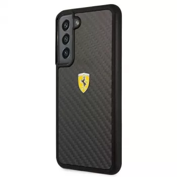 Ferrari FEHCS22SFCAK S22 S901 μαύρη σκληρή θήκη On Track Real Carbon