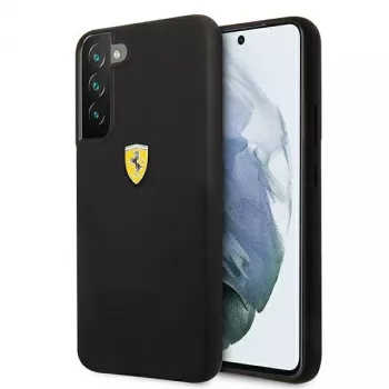 Ferrari FESSIHCS22MBK S22+ S906 μαύρη σκληρή θήκη On Track σιλικόνης