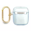 Guess GUA2HHTSB Θήκη AirPods 1/2 μπλε Strap Collection