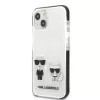 KARL LAGERFELD iPhone 13 mini σκληρή θήκη λευκή Karl & Choupette