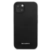 Karl Lagerfeld Θήκη πλάτης σιλικόνης με πλάκα για Apple iPhone 13 mini 5,4 inch - μαύρη