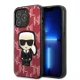 Karl Lagerfeld Ikonik Patch Σκληρή θήκη για iPhone 13 Pro Max 6,7 inch κόκκινη