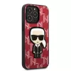 Karl Lagerfeld Ikonik Patch Σκληρή θήκη για iPhone 13 Pro Max 6,7 inch κόκκινη