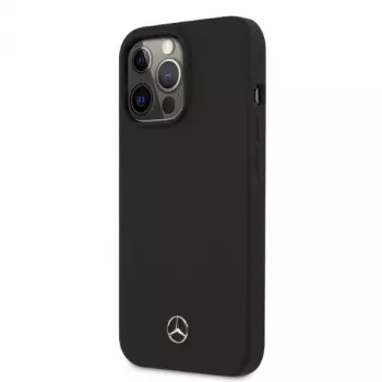 Mercedes-Benz MEHMP13LSILBK Θήκη σιλικόνης για iPhone 13 Pro/13 6,1 inch μαύρη με MagSafe