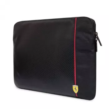 Ferrari Sleeve FECS14AXBK Θήκη laptop 14 inch Carbon & Smooth μαύρη