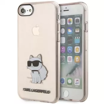 Karl Lagerfeld KLHCI8HNCHTCP Ikonik Choupette Σκληρή θήκη για iPhone 7/8/SE 2020/SE 2022, ροζ