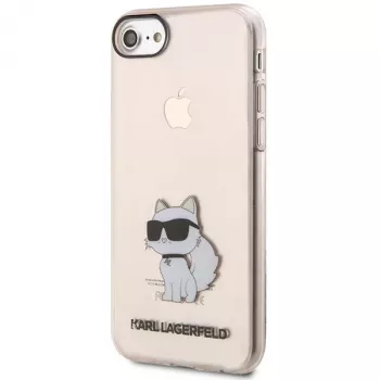 Karl Lagerfeld KLHCI8HNCHTCP Ikonik Choupette Σκληρή θήκη για iPhone 7/8/SE 2020/SE 2022, ροζ