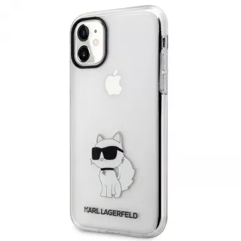 Karl Lagerfeld Ikonik Choupette Σκληρή θήκη για Apple iPhone 11 / XR 6,1 inch διαφανής