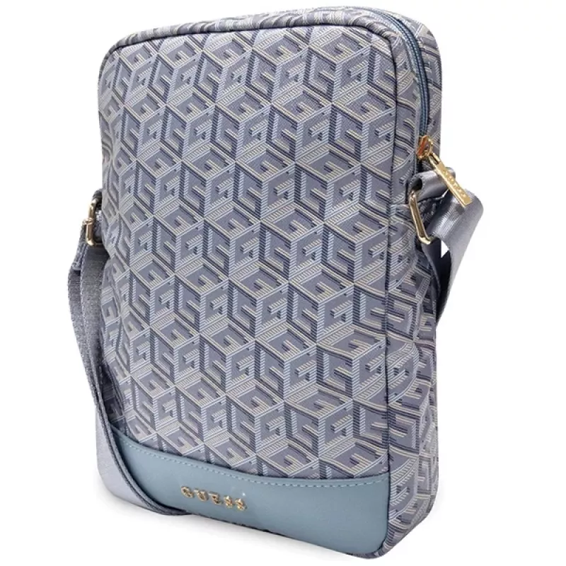 Guess GUTB10HGCFSEB Τσάντα tablet GCube Stripe 10 inch μπλε