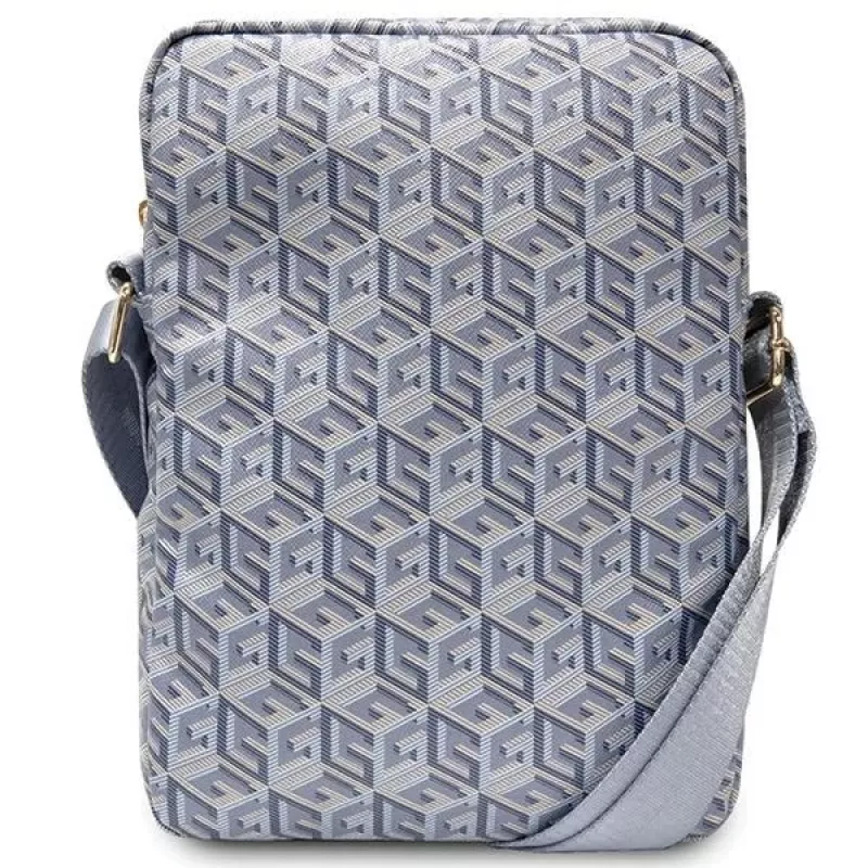 Guess GUTB10HGCFSEB Τσάντα tablet GCube Stripe 10 inch μπλε