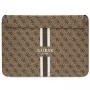 Guess Sleeve GUCS16P4RPSW 16 inch καφέ 4G Printed Stripes