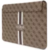 Guess Sleeve GUCS16P4RPSW 16 inch καφέ 4G Printed Stripes