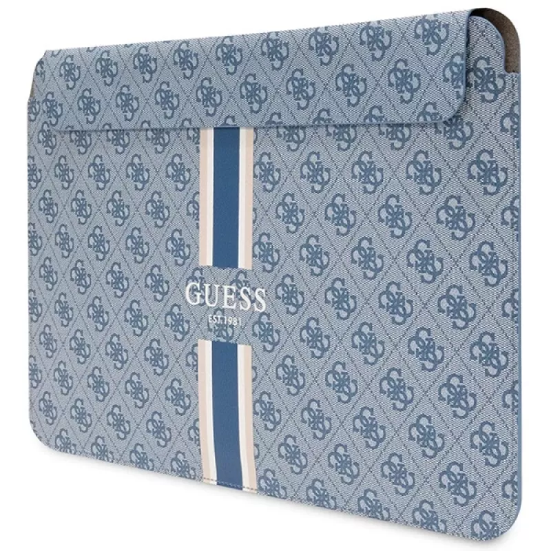 Guess Θήκη GUCS16P4RPSB 16 μπλε 4G Printed Stripes