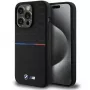 BMW M Σκληρή θήκη σιλικόνης Pattern MagSafe για Apple iPhone 15 Pro 6,1 inch - μαύρο