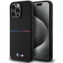 BMW M Σκληρή θήκη σιλικόνης Pattern MagSafe για iPhone 15 Pro Max 6,7 inch μαύρο