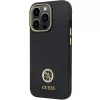 Guess GUHCP13LM4DGPK iPhone 13 Pro / 13 σκληρή θήκη σιλικόνης Logo Strass 4G μαύρο