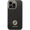 Guess GUHCP13LM4DGPK iPhone 13 Pro / 13 σκληρή θήκη σιλικόνης Logo Strass 4G μαύρο
