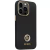 Guess GUHCP13LM4DGPK iPhone 13 Pro / 13 σκληρή θήκη σιλικόνης Logo Strass 4G μαύρο