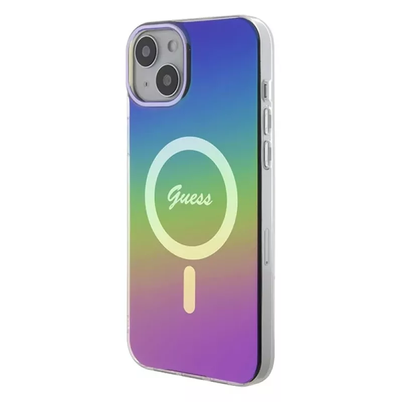 Guess IML Iridescent Θήκη MagSafe για iPhone 15 (Iridescent)