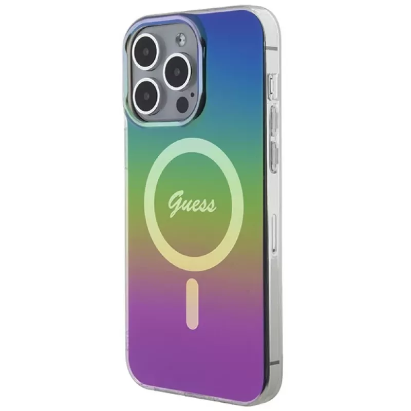 Guess IML Iridescent Θήκη MagSafe για iPhone 15 Pro Max (πολύχρωμο)