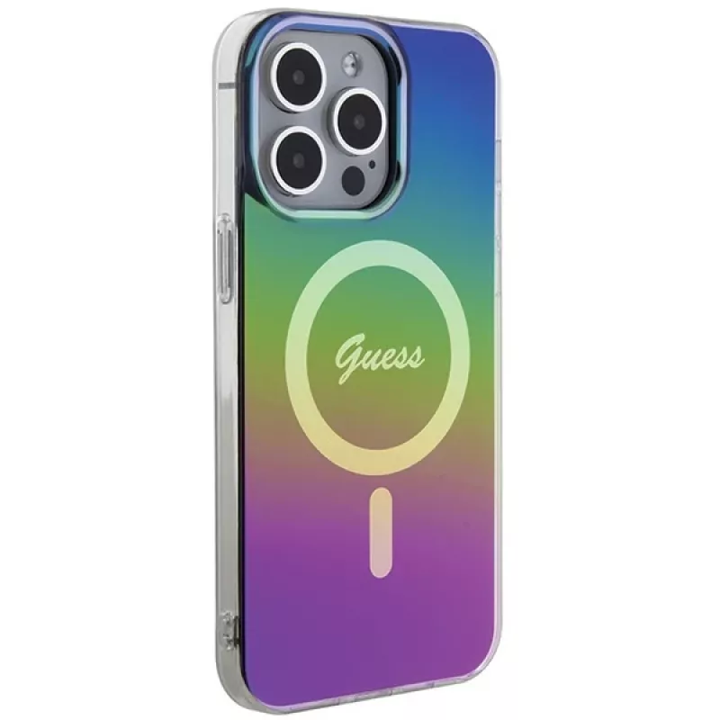 Guess IML Iridescent Θήκη MagSafe για iPhone 15 Pro Max (πολύχρωμο)