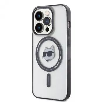 Karl Lagerfeld KLHMP15LHCHNOTK iPhone 15 Pro 6,1 inch Διάφανη Θήκη IML Choupette Head MagSafe