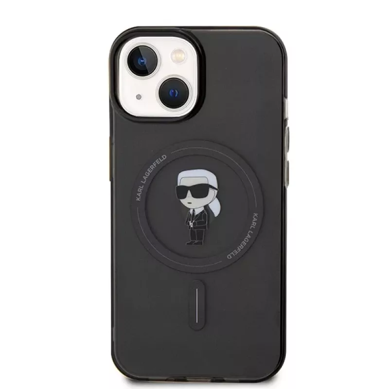 Karl Lagerfeld Ikonik Θήκη MagSafe για iPhone 13/14/15 6,1 inch Μαύρο