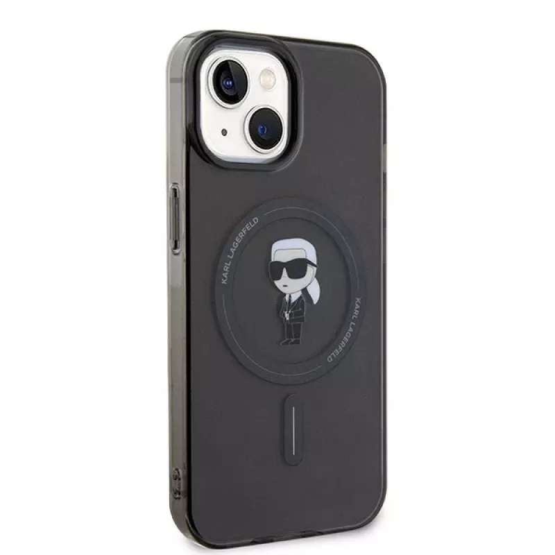 Karl Lagerfeld Ikonik Θήκη MagSafe για iPhone 13/14/15 6,1 inch Μαύρο