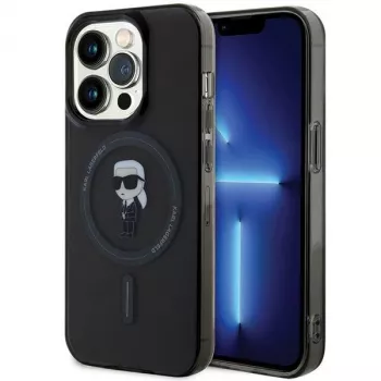Karl Lagerfeld Ikonik Θήκη MagSafe για iPhone 14 Pro 6,1 inch Μαύρο