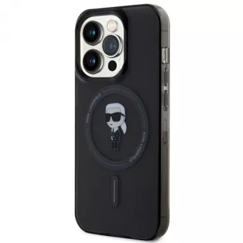 Karl Lagerfeld Ikonik Θήκη MagSafe για iPhone 14 Pro 6,1 inch Μαύρο