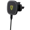 Ferrari 15W Ασύρματος Επαγωγικός Φορτιστής Αυτοκινήτου Βάση FECHMGLK για Αεραγωγό, Μαύρο, MagSafe