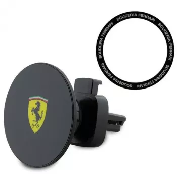 Ferrari Μαγνητική βάση αυτοκινήτου για κινητό FECHMMAK για αεραγωγό, Μαύρο, συλλογή 2023, συμβατό με MagSafe
