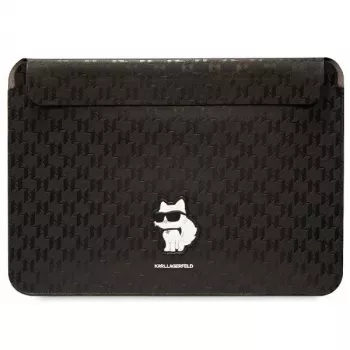 Karl Lagerfeld Θήκη KLCS16SAKHPCK 16 inch Μαύρο Saffiano Monogram Choupette Θήκη laptop