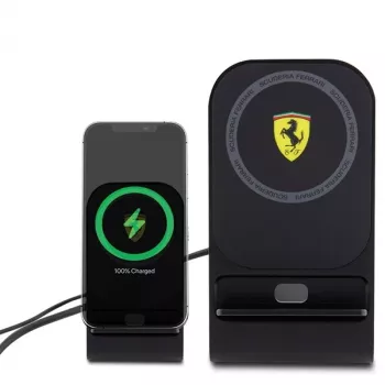 Ferrari 2023 Collection MagSafe 15W Wireless Charging Pad - Μαύρο