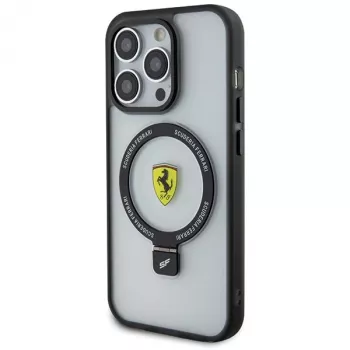 Ferrari FEHMP15LUSCAH iPhone 15 Pro 6,1 inch Διάφανη σκληρή θήκη με δακτύλιο, συμβατή με MagSafe, συλλογή 2023