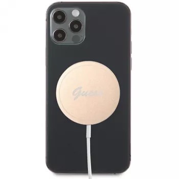 Guess GUCBMSLRD 15W MagSafe Wireless Charging Pad - Χρυσό