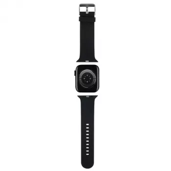 Karl Lagerfeld 3D Rubber Karl & Choupette Heads NFT Λουράκι Apple Watch 38/40/41mm Μαύρο