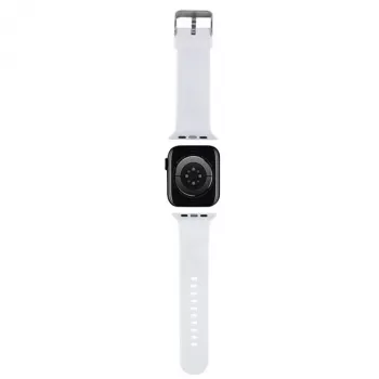 Karl Lagerfeld 3D Rubber Choupette Head Λουράκι Apple Watch 42/44/45/49mm Λευκό