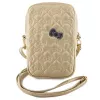 Hello Kitty Quilted Bows Strap Crossbody Θήκη κινητού Χρυσό