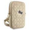 Hello Kitty Quilted Bows Strap Crossbody Θήκη κινητού Χρυσό