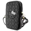 Hello Kitty Quilted Bows Strap - Crossbody Θήκη κινητού (Μαύρο)