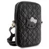 Hello Kitty Quilted Bows Strap - Crossbody Θήκη κινητού (Μαύρο)